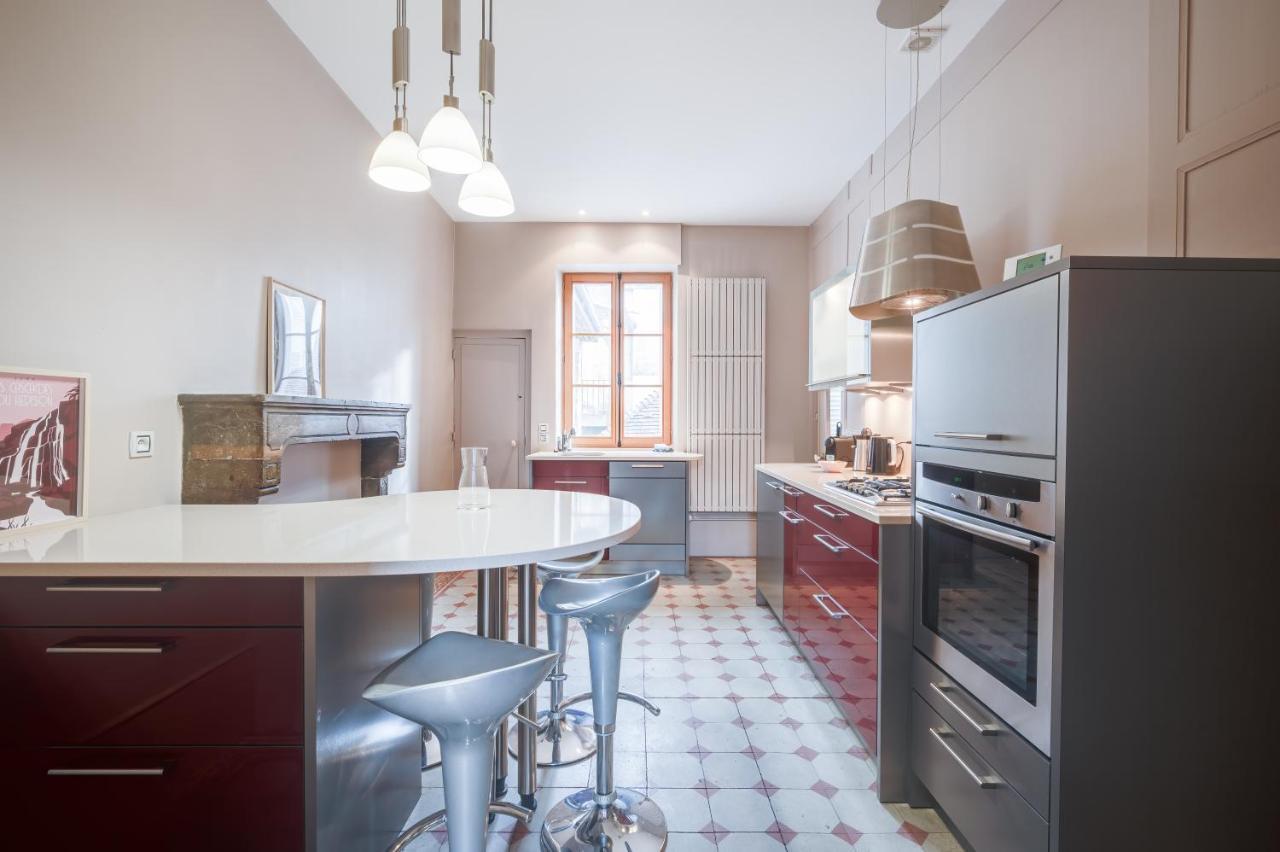 Grand Appartement 8 Personnes Terrasse Privative Hyper Centre Calme 隆勒索涅 外观 照片