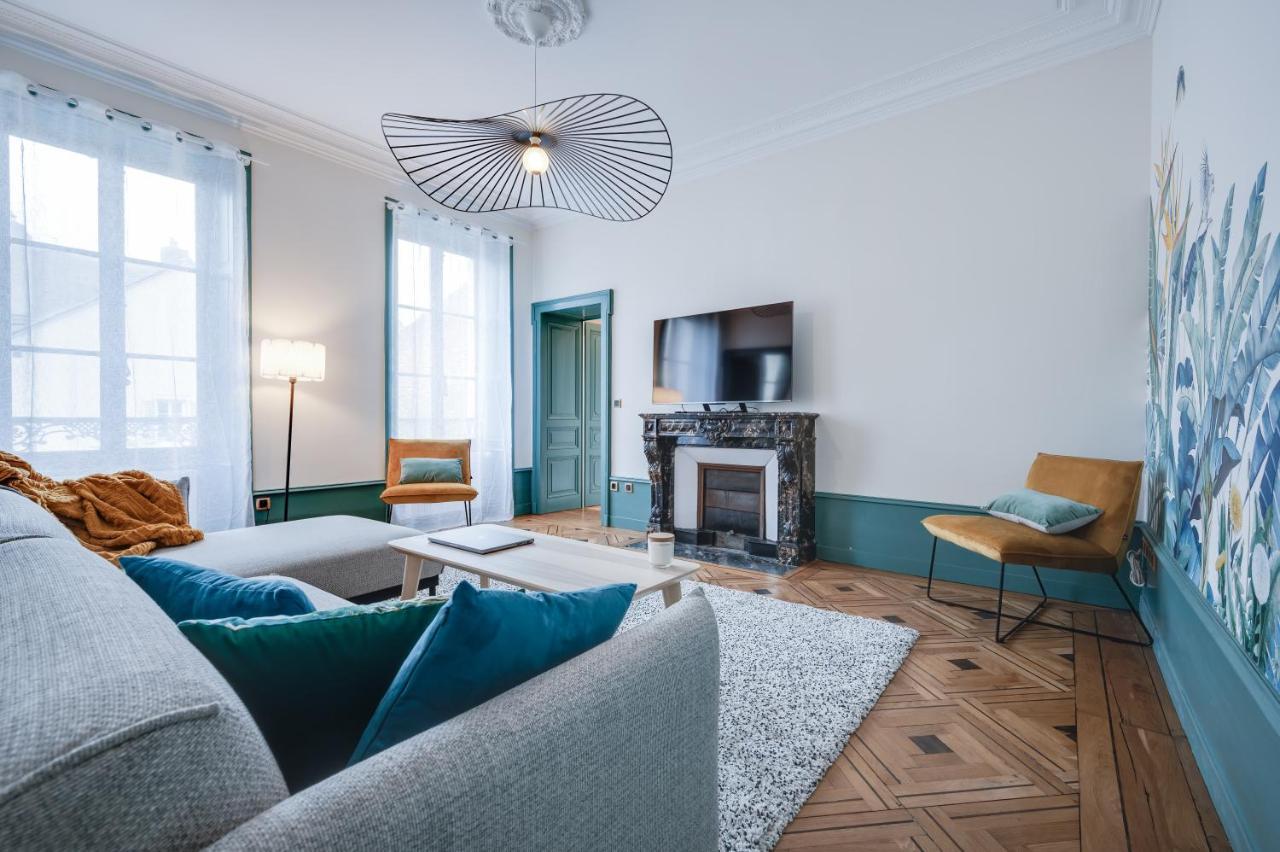 Grand Appartement 8 Personnes Terrasse Privative Hyper Centre Calme 隆勒索涅 外观 照片